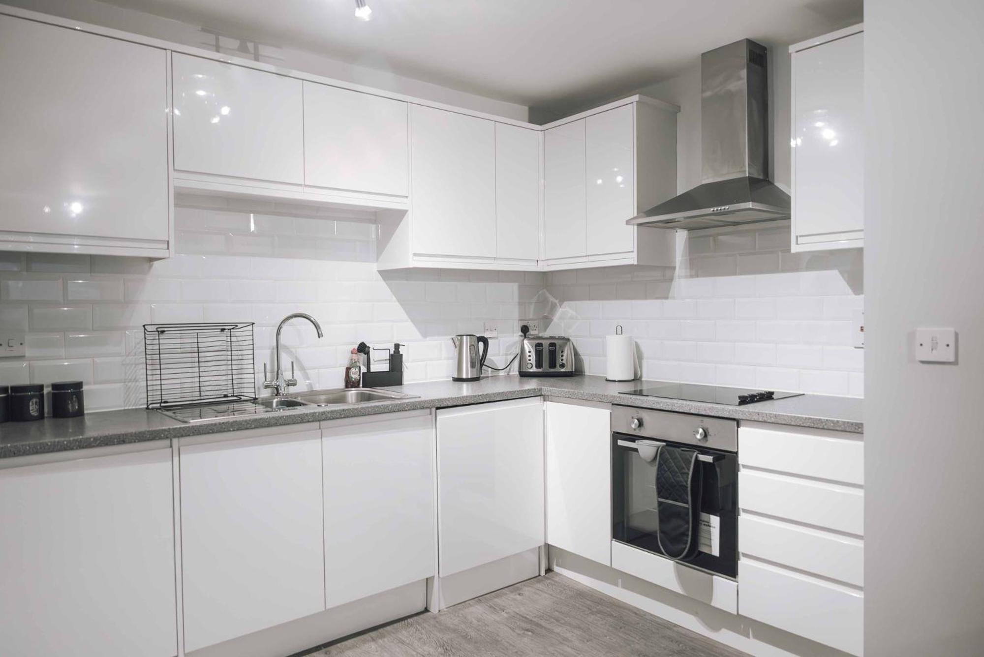 Stylish 2-Bed In Stratford Leilighet London Eksteriør bilde